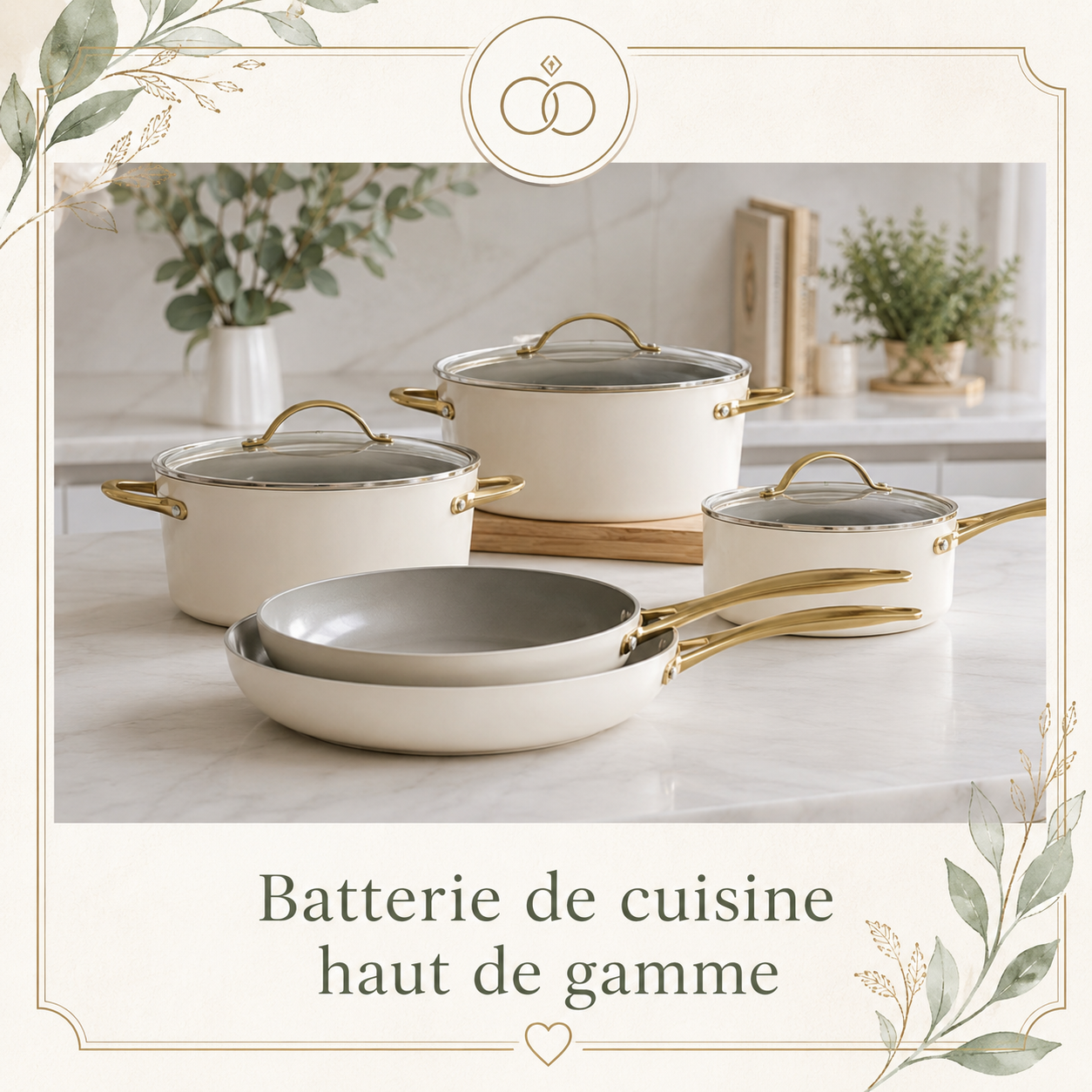 Notre première batterie de cuisine